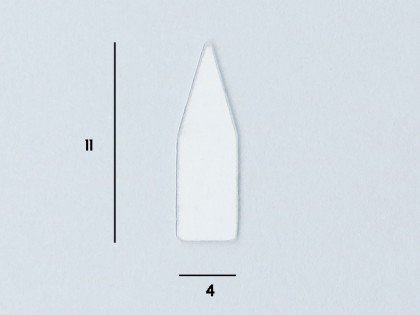 Glue boards Transparent 4x11mm