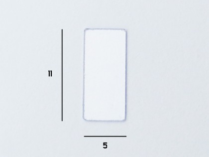 Glue boards Transparent 5x11mm