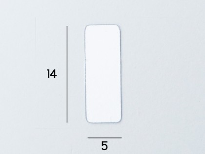 Glue boards Transparent 5x14mm