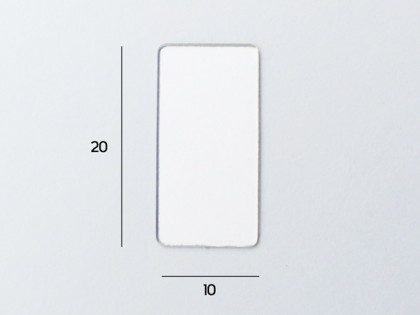 Glue boards Transparent 10x20mm