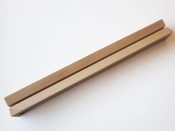 KHM522 retro-spanplank 4mm. breed 40mm boveaanzicht